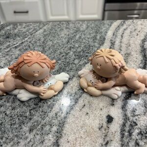 Adorable Figurine Set with Playful Characters